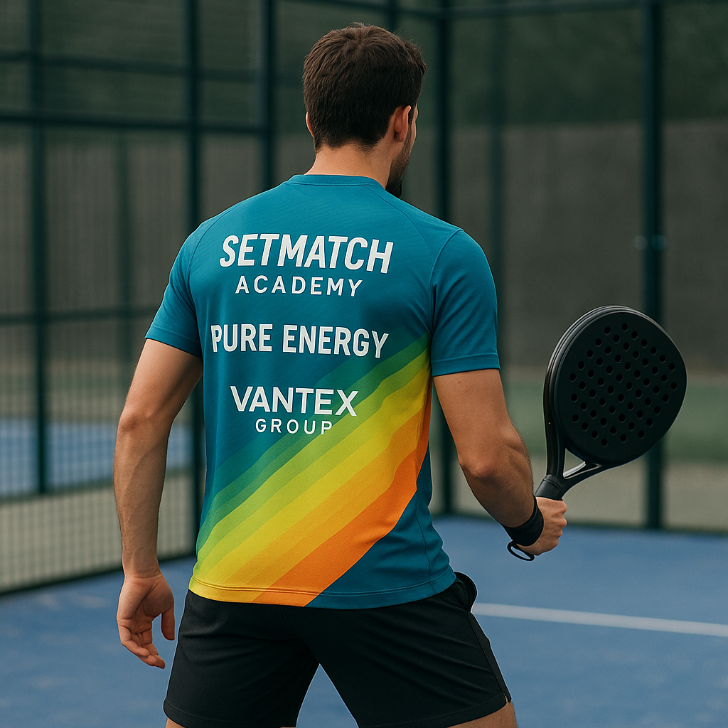 Camiseta Técnica de Pádel Hombre SIRSBRAND
